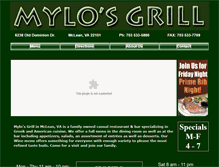 Tablet Screenshot of mylosgrill.com